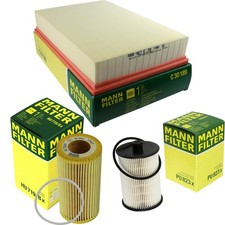 MANN-FILTER Inspektionspaket für Volvo V70 II 2.4 D5 XC70 Cross Country