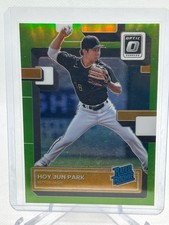 2022 Donruss Optic Rated Rookie Green Prizm Hoy Jun Park #93 – NM-MT