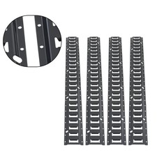 Labwork 4 Pack 4 E Track Tie Down Rail Kit Coated Steel For Garages Trucks