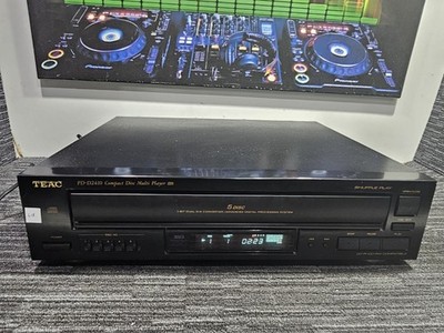 L18 TEAC PD-D2410 5 Disc CD Compact Disc Wechsler Player Stereo Deck Vintage HiFi