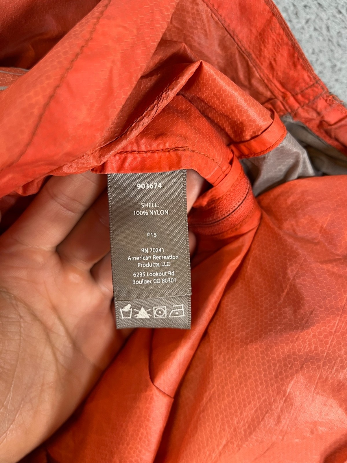 Ultimate Direction Jacket Men Medium Orange Hoode… - image 12
