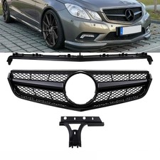 Kühlergrill Komplett Schwarz für Mercedes E W207 Coupe Cabrio nicht AMG GT Kühlergrill Komplett Schwarz für Mercedes E W207 Coupe Cabrio nicht AMG GT