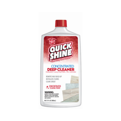 Quick Shine 18811-3 Deep Cleaner/Wax Stripper, Citrus Floral Scent, 27 oz. -