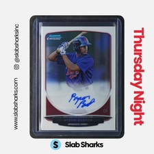 2013 BOWMAN #BCP-BB BYRON BUXTON CHROME PROSPECT AUTO