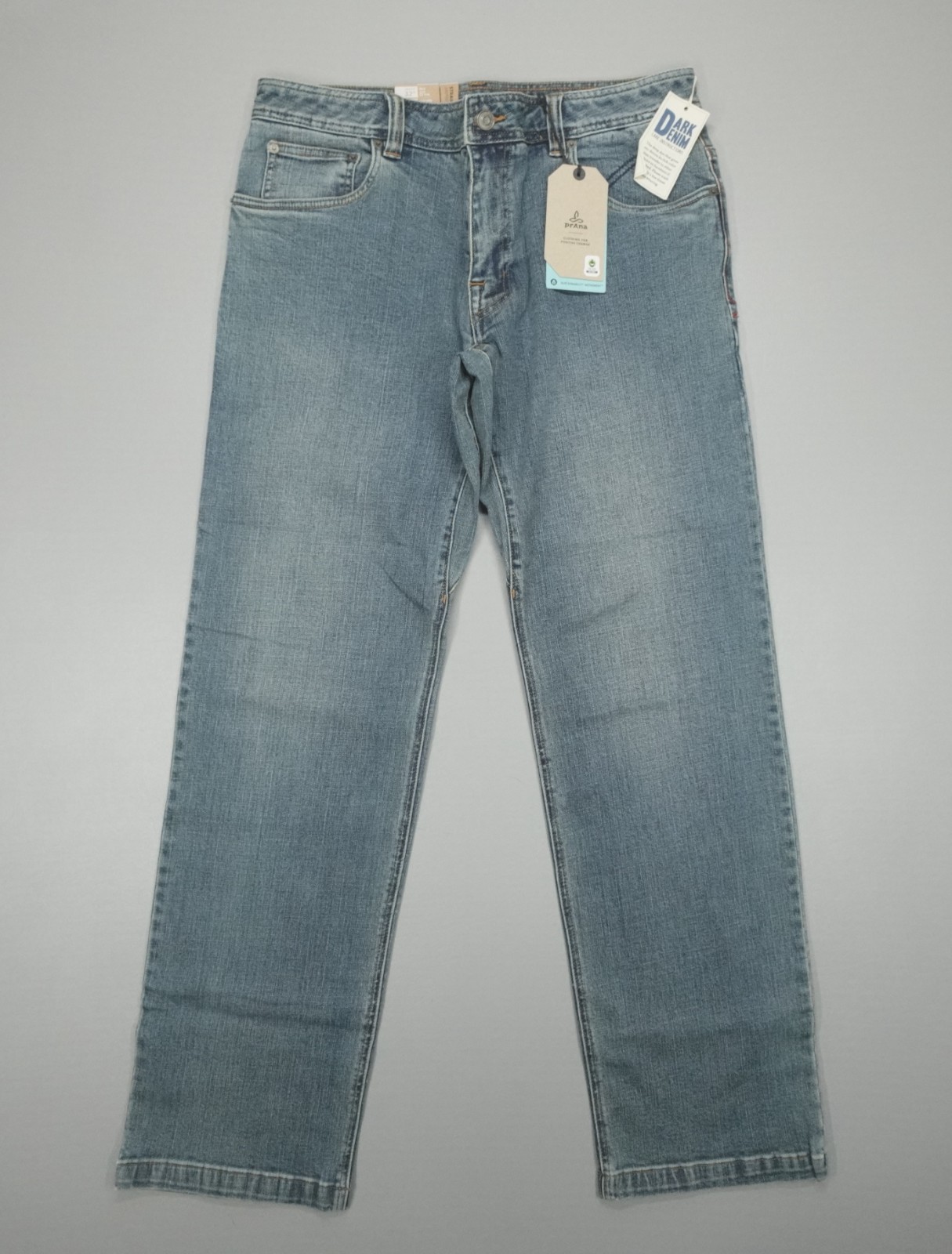 Men&rsquo;s 32x32 Antique Stone Wash Stretch Denim Standard Fit
