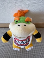 stuffed toy 17cm Super Mario Bowser Jr. S size AUTHENTIC Sanei japan anime 