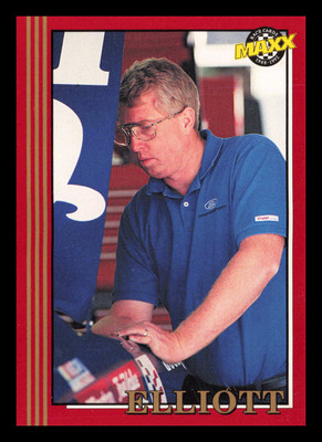 1992 Maxx (Red) #158 Ernie Elliott