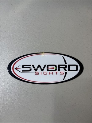 Sword Sights Archery Sticker Decal Bow Hunting Outdoors 3D Target Sport Archery