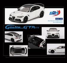 BBR 1:64 Alfa Romeo Giulia GTAm White Die-Cast Model Car