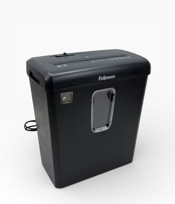 Fellowes Aktenvernichter Schredder 6 Blatt Partikelschnitt P4 15L Papierkorb