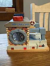 Thomas  Friends Wooden Sodor Scrub  Shine - WORKING SOUND  LIGHTS