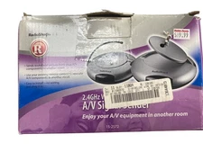 Vintage RadioShack 2.4GHz Wireless A/V Signal Transmitter Receiver Pair 15-2572