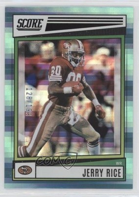 2022 Score Racer /199 Jerry Rice #170 HOF 0d8