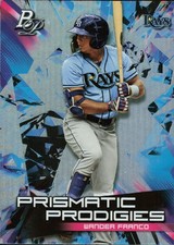 2019 Bowman Platinum Prismatic Prodigies #PPP-24 Wander Franco Tampa Bay Rays