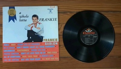 Vinyl Frankie Avalon A Whole Lotta Frankie Chancellor US LP