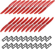 RC Propellers 5030 5x3 Inch 2 Vane Quadcopter for Airplane Toy Nylon Red 10