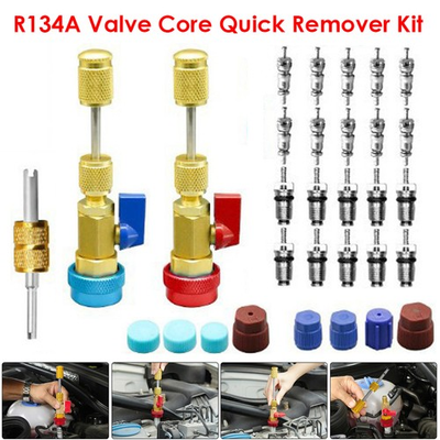 #ad #ad A C R134A Valve Core Air Conditioning High Low Pressure Remover Installer Tool $16.69