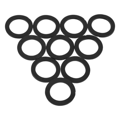 #ad 100 Pcs Fastening Rubber Ring Barbell Stabilizer Rings Stability Washers $19.02