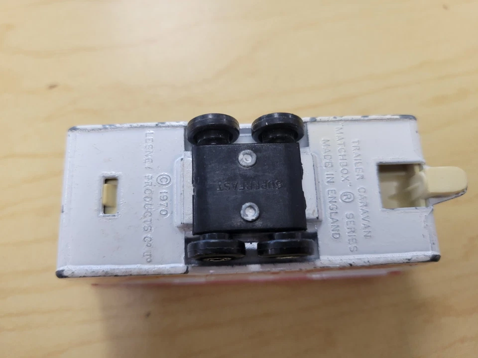 Matchbox Lesney Superfast MB57 Eccles Sun Set Trailer Caravan - Image 4 of 4