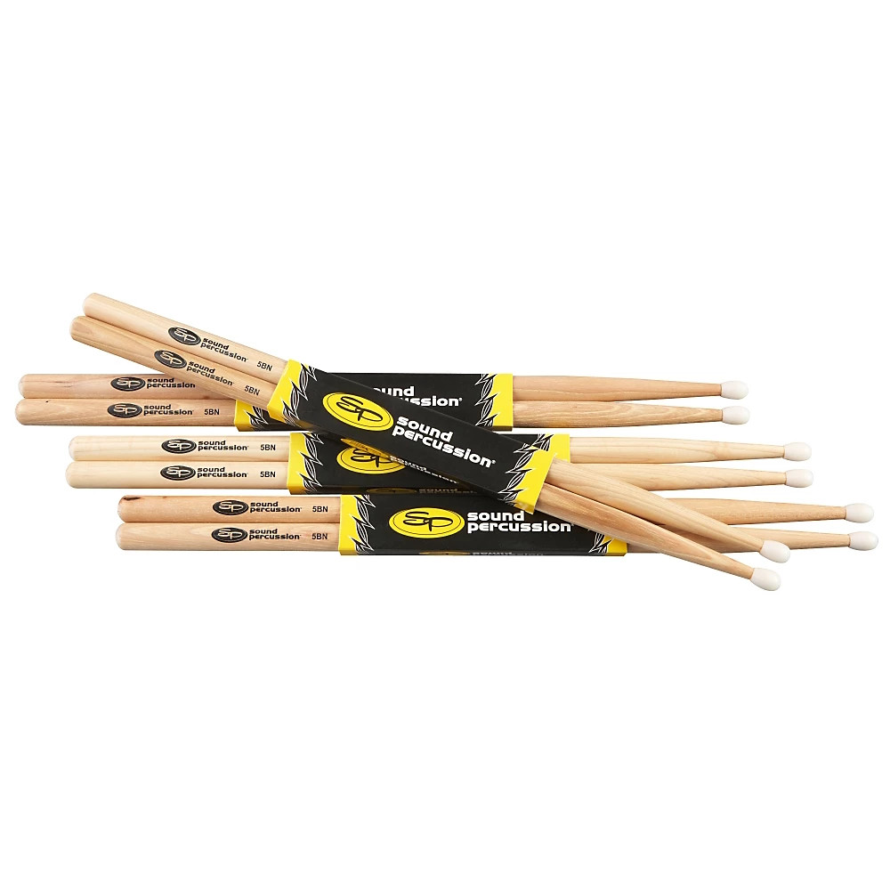 Sound Percussion Labs Hickory Drumsticks 4-Pack 5B Nylon 4990₽