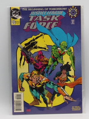 Justice League Task Force #0 Newsstand DC Comics 1994
