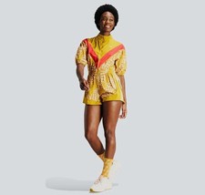 New Adidas x FARM RIO bright geo designer designer collab Playsuit - Size XL 16