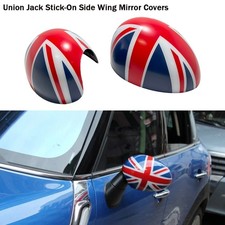 2X Spiegelkappen Spiegel Gehäuse Union Jack für MINI Cooper R55 R56 R57 R58 R59