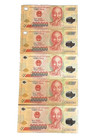 1,000,000 Vietnamese Dong 5 X 200K VND Polymer Notes FREE SHIPPING