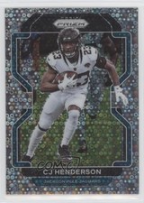 2021 Panini Prizm No Huddle Prizm CJ Henderson #18 pe8