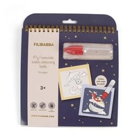 Filibabba FI-03832 Dreamy Adventurers Water Colouring Book