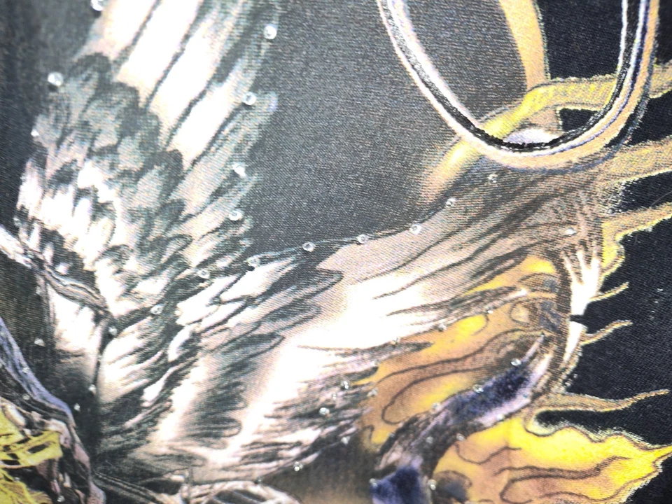 Firetrap UK Chopster Highway to Hell T-shirt XL Black New Vintage  - Image 4 of 4