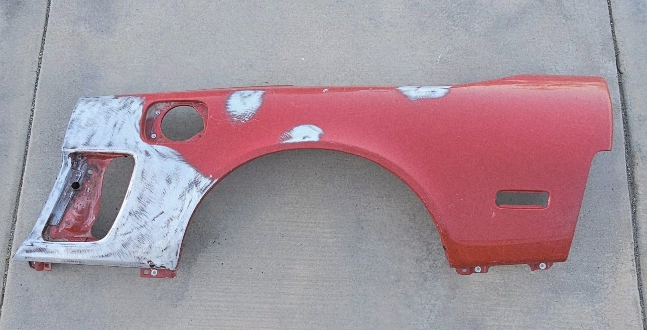 1991-1999 ACURA NSX  FENDER QUARTER panel OEM LEFT *Flaws In Pics*