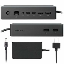 Microsoft 1661 Surface Pro 4 Docking Station w/ Microsoft 1749 90W AC Adapter