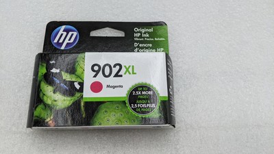 NEW Genuine HP 902XL Ink Jet Printer Cartridge Magenta DATE DEC 2022
