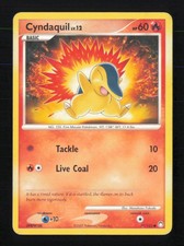 Cyndaquil 79/123 Common Mysterious Treasures Pokemon HP on eBay