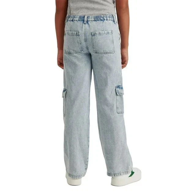 Джинсы из денима Limited Too Cargo размер 16 легкая стирка - Изображение 2 из 4