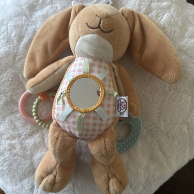 Bunny Rabbit Plush Guess How Much I Love You. Activity Rattle, Crinkle Toy