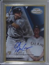 2018 Topps Gold Label Gold Framed Auto Blue /50 Garrett Cooper #FA-GC Auto w6f
