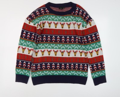 Pullover Pulli Unisex Erwachsene UK Größe 4 Plus ASOS Mehrfarbig