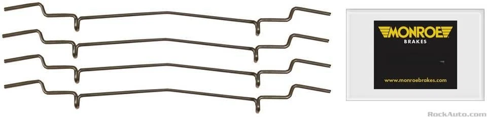 Pastillas de freno delanteras MONROE para Ford F-700 1983-1998 HDX224 Foto 2 de 2