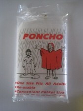 Adult Rain Poncho