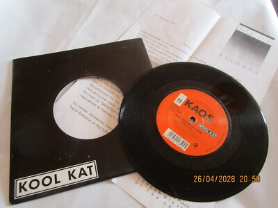 Kaos  Definition Of Love Kool Kat, Big Life KOOL 504X Promo P/R 7inch Single