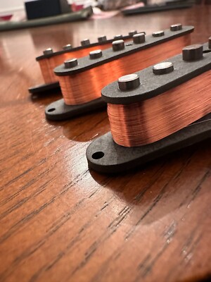 H20--Texas Smoke Set, Stratocaster. A5 Magnets, Hand Wound