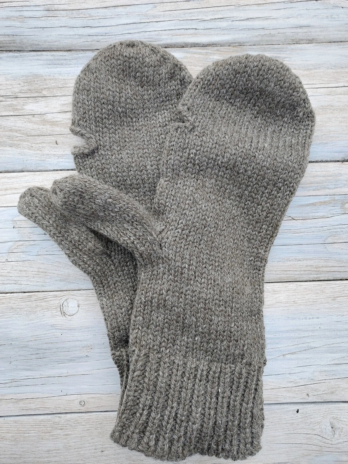 Winter Wool Gloves Of The Swedish Army