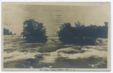 RPPC Real Photo  Postcard Upper Rapids, Niagara Falls NY  B-07