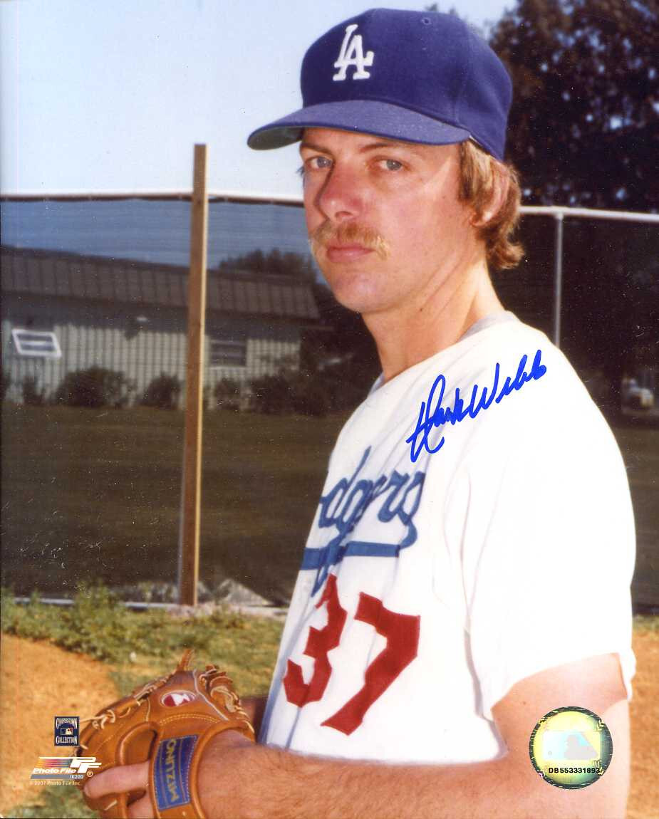 Hank b (choice of 3 pics) signed 8x10 photo New York Mets/ Dodgers