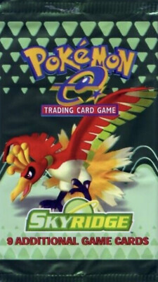 2003 Pokemon Card Game (TCG) - SKYRIDGE Empty Booster Packs Wizards of the  Coast | eBay
