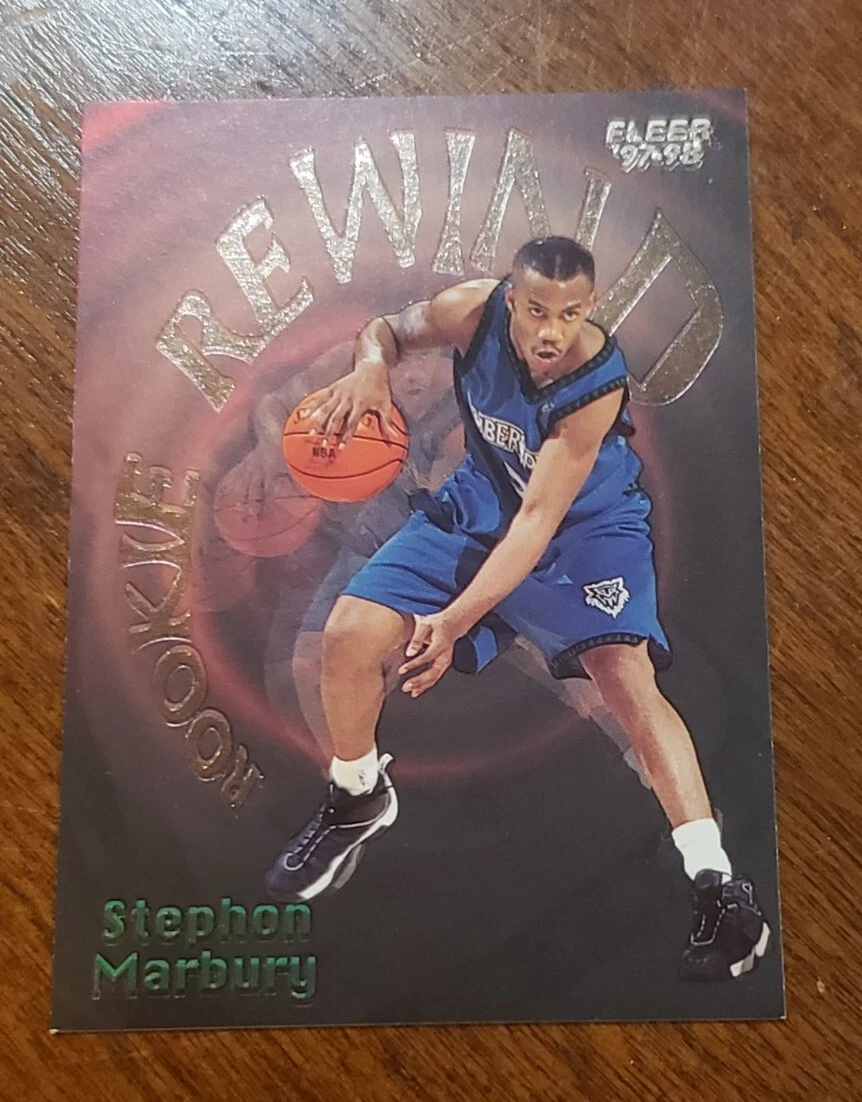 Fleer Stephon Marbury Basketball 1997-98 Season Sports Trading