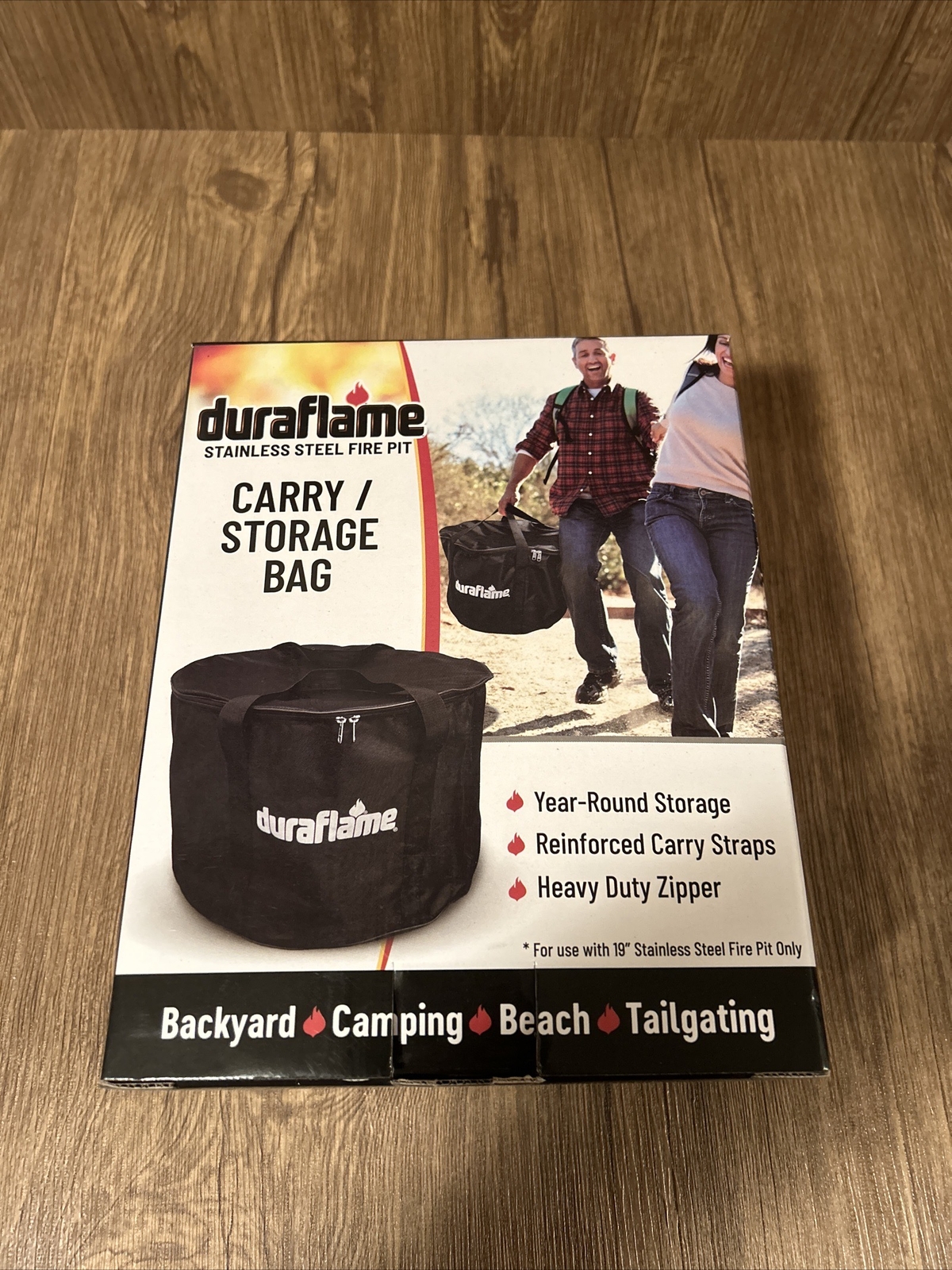 Sas Group 107548 Duraflame Smokeless Fire Pit Carry & Storage Bag Black