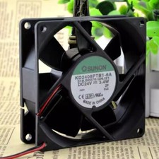 SUNON KD2408PTB1-6A 8025 DC24V 3.4W 8CM 2-Wire Inverter Cooling Fan